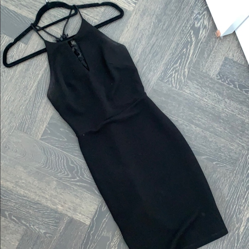 Nordstrom rack body con dress with lace back